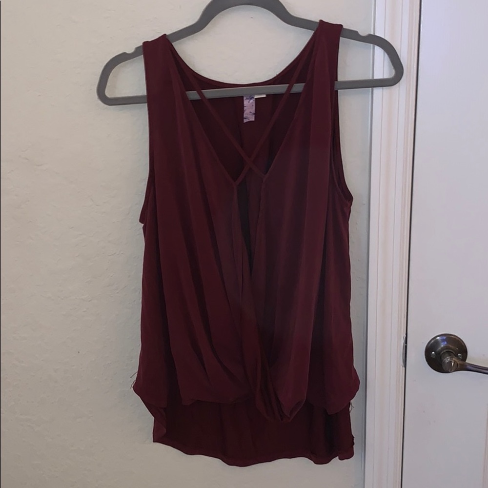 ❤️Maroon Nordstrom Top❤️